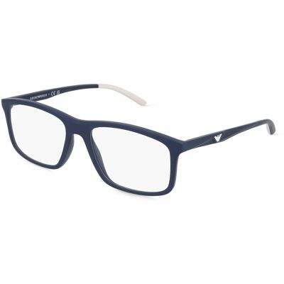 Emporio Armani EA3196 Blaue Quadratische Brille - Brille Emporio Armani EA3196 Blaue Quadratische Brille - Brille