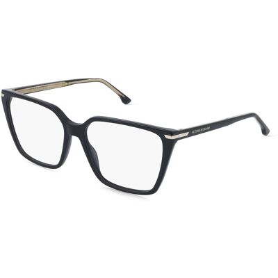 Victoria Beckham VB 1014 Damen-Brille inkl. Gläser Vollrand Quadratisch Acetat-Gestell 56/15/140, schwarz Victoria Beckham VB 1014 Damen-Brille inkl. Gläser Vollrand Quadratisch Acetat-Gestell 56/15/140, schwarz