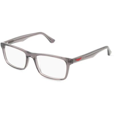 Police VPLN16 Herren-Brille inkl. Gläser Vollrand Quadratisch Acetat-Gestell 53/17/145, grau Police VPLN16 Herren-Brille inkl. Gläser Vollrand Quadratisch Acetat-Gestell 53/17/145, grau
