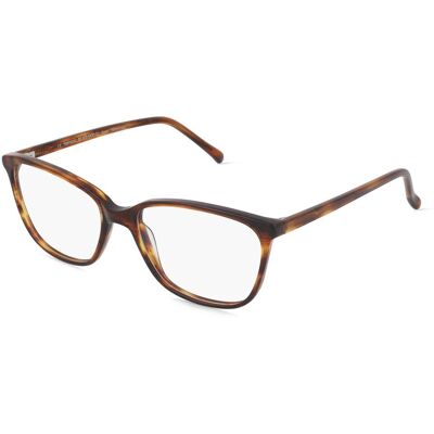 Fielmann BD 406 MOD CL Damen-Brille inkl. Gläser Vollrand Quadratisch Acetat-Gestell 53/17/135, braun Fielmann BD 406 MOD CL Damen-Brille inkl. Gläser Vollrand Quadratisch Acetat-Gestell 53/17/135, braun