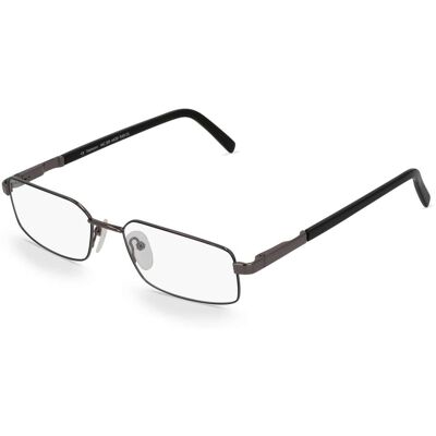 Fielmann MC 359 MOD FLEX CL Herren-Brille inkl. Gläser Vollrand Quadratisch Metall-Gestell 57/18/135, grau Fielmann MC 359 MOD FLEX CL Herren-Brille inkl. Gläser Vollrand Quadratisch Metall-Gestell 57/18/135, grau