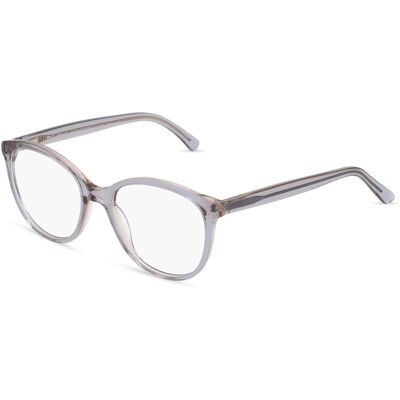 Fielmann LN 010 MOD FLEX CL Damen-Brille inkl. Gläser Vollrand Quadratisch Acetat-Gestell 52/18/135, blau Fielmann LN 010 MOD FLEX CL Damen-Brille inkl. Gläser Vollrand Quadratisch Acetat-Gestell 52/18/135, blau