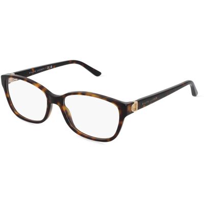 Ralph Lauren 0RL6136 Damen rechteckige Brille - Havana - Unisex Ralph Lauren 0RL6136 Damen rechteckige Brille - Havana - Unisex