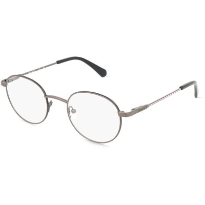 Gant GA3240 Herren-Brille inkl. Gläser Vollrand Rund Metall-Gestell 48/21/145, grau Gant GA3240 Herren-Brille inkl. Gläser Vollrand Rund Metall-Gestell 48/21/145, grau