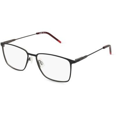 HUGO HG 1181 Schwarze Rechteckige Vollmetallbrille - Brille HUGO HG 1181 Schwarze Rechteckige Vollmetallbrille - Brille