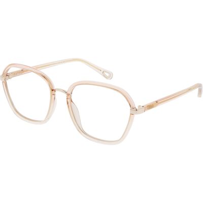 Chloé CH0309O Damen-Brille inkl. Gläser Vollrand Eckig Kunststoff-Gestell 54/18/140, orange Chloé CH0309O Damen-Brille inkl. Gläser Vollrand Eckig Kunststoff-Gestell 54/18/140, orange