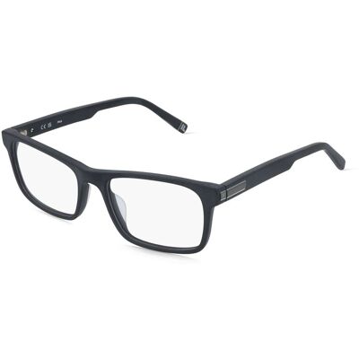 Fila VFI999 Herren-Brille inkl. Gläser Vollrand Quadratisch Kunststoff-Gestell 53/17/145, schwarz Fila VFI999 Herren-Brille inkl. Gläser Vollrand Quadratisch Kunststoff-Gestell 53/17/145, schwarz
