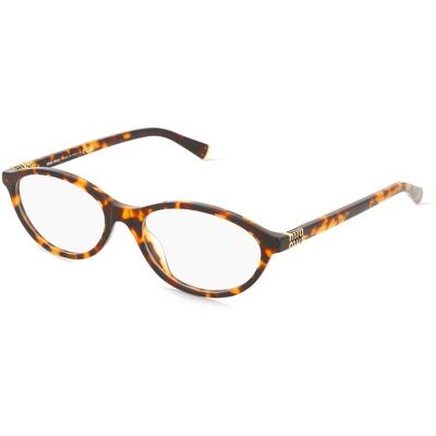 Miu Miu MU09XV Damen-Brille inkl. Gläser Vollrand Oval Acetat-Gestell 54/17/140, gelb Miu Miu MU09XV Damen-Brille inkl. Gläser Vollrand Oval Acetat-Gestell 54/17/140, gelb