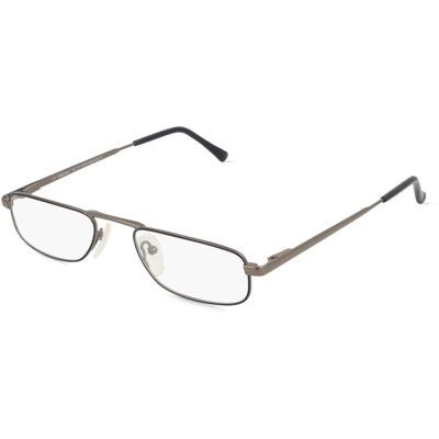 Fielmann MC 25 MOD HALF FLEX TR Herren-Brille inkl. Gläser Vollrand Halb Metall-Gestell 51/20/145, grau Fielmann MC 25 MOD HALF FLEX TR Herren-Brille inkl. Gläser Vollrand Halb Metall-Gestell 51/20/145, grau
