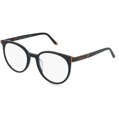 Jaguar J1528 Herren-Brille inkl. Gläser Vollrand Rund Acetat-Gestell 52/19/145, schwarz Jaguar J1528 Herren-Brille inkl. Gläser Vollrand Rund Acetat-Gestell 52/19/145, schwarz