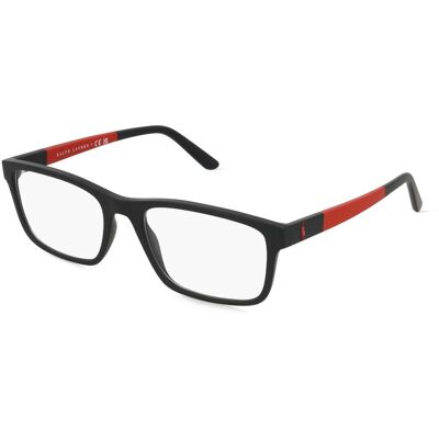 Polo Ralph Lauren PH2212 Herren-Brille inkl. Gläser Vollrand Quadratisch Kunststoff-Gestell 53/19/145, schwarz Polo Ralph Lauren PH2212 Herren-Brille inkl. Gläser Vollrand Quadratisch Kunststoff-Gestell 53/19/145, schwarz