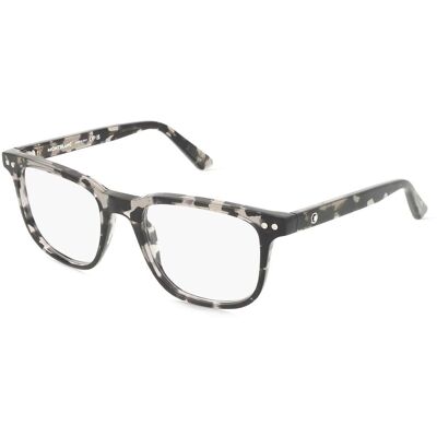 Montblanc MB0256O Unisex-Brille inkl. Gläser Vollrand Quadratisch Acetat-Gestell 53/20/145, schwarz Montblanc MB0256O Unisex-Brille inkl. Gläser Vollrand Quadratisch Acetat-Gestell 53/20/145, schwarz