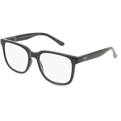 I NEED YOU BLUEBREAKER Style Unisex-Brille Vollrand Quadratisch Kunststoff-Gestell, schwarz I NEED YOU BLUEBREAKER Style Unisex-Brille Vollrand Quadratisch Kunststoff-Gestell, schwarz