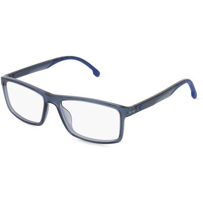 Carrera 8872 Herren-Brille inkl. Gläser Vollrand Quadratisch Kunststoff-Gestell 55/16/145, blau Carrera 8872 Herren-Brille inkl. Gläser Vollrand Quadratisch Kunststoff-Gestell 55/16/145, blau