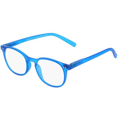 I NEED YOU JUNIOR Unisex-Brille Vollrand Panto Kunststoff-Gestell, blau I NEED YOU JUNIOR Unisex-Brille Vollrand Panto Kunststoff-Gestell, blau