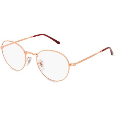 Ray-Ban Rx3582v Unisex Brille - Gold rosa Sehhilfe Ray-Ban Rx3582v Unisex Brille - Gold rosa Sehhilfe
