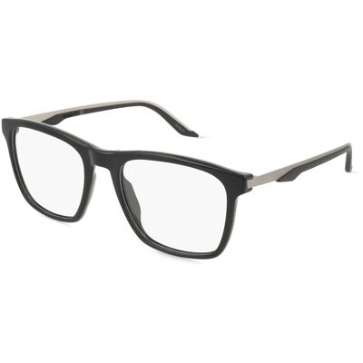 Puma PU0454O TECH Unisex-Brille inkl. Gläser Vollrand Quadratisch Kunststoff-Gestell 55/20/145, schwarz Puma PU0454O TECH Unisex-Brille inkl. Gläser Vollrand Quadratisch Kunststoff-Gestell 55/20/145, schwarz