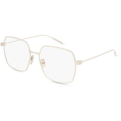 Givenchy GV50039U Unisex-Brille inkl. Gläser Vollrand Quadratisch Metall-Gestell 55/16/140, silber Givenchy GV50039U Unisex-Brille inkl. Gläser Vollrand Quadratisch Metall-Gestell 55/16/140, silber