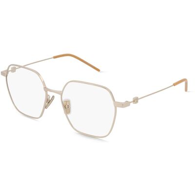 GIVENCHY GV50073U GV SPEED Damen-Brille inkl. Gläser Vollrand Geometrisch Metall-Gestell 53/17/145, gelb GIVENCHY GV50073U GV SPEED Damen-Brille inkl. Gläser Vollrand Geometrisch Metall-Gestell 53/17/145, gelb