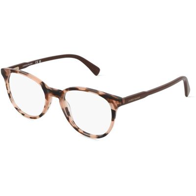 Longchamp LO2608 Unisex-Brille inkl. Gläser Vollrand Quadratisch Zylonit (Celluloseacetat)-Gestell 49/19/140, pink Longchamp LO2608 Unisex-Brille inkl. Gläser Vollrand Quadratisch Zylonit (Celluloseacetat)-Gestell 49/19/140, pink