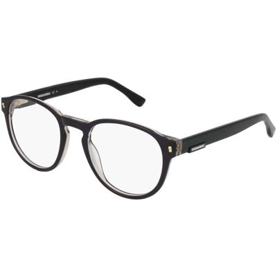 Dsquared2 Schwarze Kristall Brillenrahmen - Brillenrahmen Dsquared2 Schwarze Kristall Brillenrahmen - Brillenrahmen