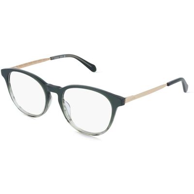 Fossil FOS 7211/G Damen-Brille inkl. Gläser Vollrand Panto Acetat-Gestell 52/18/140, grün Fossil FOS 7211/G Damen-Brille inkl. Gläser Vollrand Panto Acetat-Gestell 52/18/140, grün