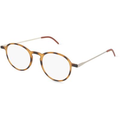 I NEED YOU 5 MM Unisex-Brille Vollrand Panto Kunststoff-Gestell, braun I NEED YOU 5 MM Unisex-Brille Vollrand Panto Kunststoff-Gestell, braun