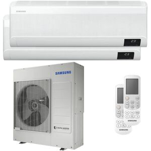 Samsung WindFree AVANT Klimaanlage Dual Split 18000 + 24000 BTU Inverter A++ WLAN Außengerät 10,0 kW