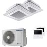 Samsung Klimagerät Windfree 4-way dual split 12000 + 12000 BTU Inverter A+++ Außengerät 5,0 kW