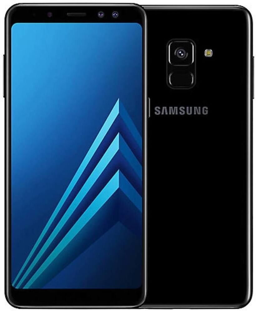 Samsung Galaxy A8 2018 DUOS LTE Android Smartphone SM-A530F 32GB DualSim Schwarz