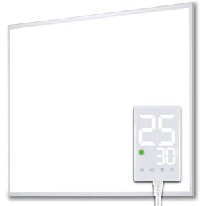 Heidenfeld Home & Living Heidenfeld Infrarotheizung HF-HP100-3, m. Thermostat, weiß, 300-1200 Watt, 10 J. Garantie (300 Watt)