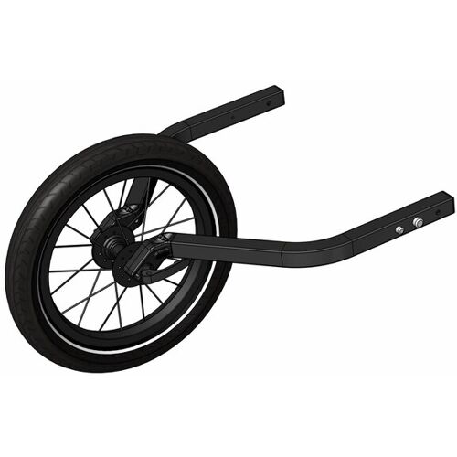 Qeridoo Fahrradanhänger Zubehör 14″ Joggerrad Einsitzer