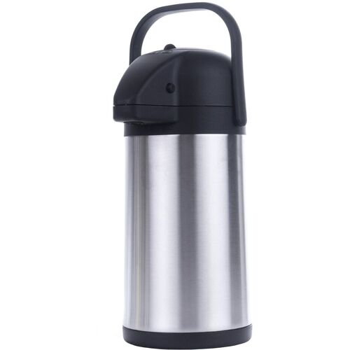 HI Airpot 2,2 L Pumpkanne – Isolierkanne Thermo Kanne Kaffeekanne Camping Edelstahl