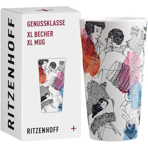 Ritzenhoff Kaffeebecher XL Genussklasse 525 ml