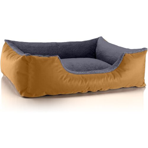 BedDog Hundebett TEDDY Hundesofa waschbares Hundebett mit Rand Hundekissen