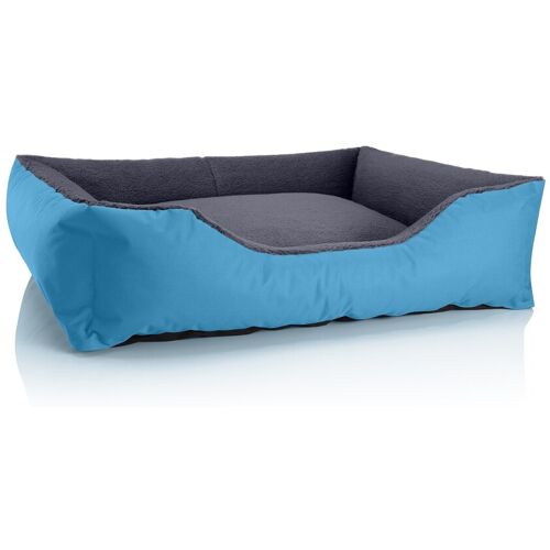 BedDog Hundebett TEDDY Hundesofa waschbares Hundebett mit Rand Hundekissen