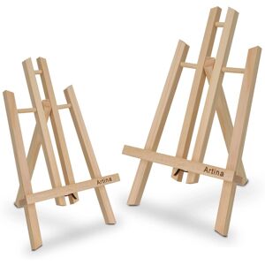 Artina Manchester 2er Set Tischstaffelei Klein aus Holz 28cm Artina Manchester 2er Set Tischstaffelei Klein aus Holz 28cm