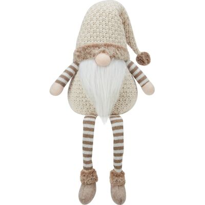 Stoff-Wichtel Beige-Braun 17 cm x 10 cm x 67 cm Stoff-Wichtel Beige-Braun 17 cm x 10 cm x 67 cm