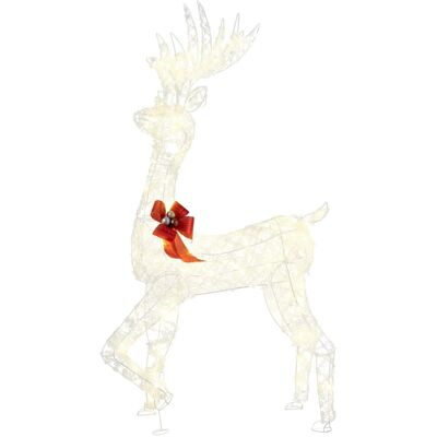Costway LED Rentier Outdoor Beleuchtete Weihnachtsdeko Groß 150 cm Costway LED Rentier Outdoor Beleuchtete Weihnachtsdeko Groß 150 cm