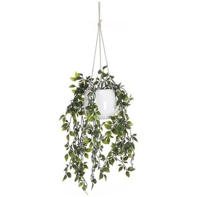 Vente-unique Kunstpflanze Bahiana Grün Weiß 20 cm Vente-unique Kunstpflanze Bahiana Grün Weiß 20 cm