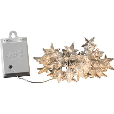 Konstsmide LED Lichterkette Acryl Stern 40 warmweiße LEDs Timer innen Konstsmide LED Lichterkette Acryl Stern 40 warmweiße LEDs Timer innen