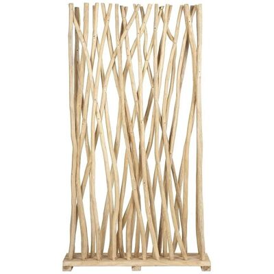 Vente-unique Paravent Gayana Naturfarben Hell 100 cm Vente-unique Paravent Gayana Naturfarben Hell 100 cm