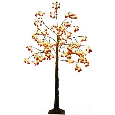 Costway Leuchtbaum mit 480 Leds & 384 Kugeln 150 cm Weihnachtsdeko Costway Leuchtbaum mit 480 Leds & 384 Kugeln 150 cm Weihnachtsdeko