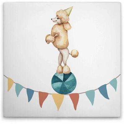 Tadessi Leinwandbild - M1-No.50565 - Zirkus Wimpel - 40 x 40 cm - Quadratisch Tadessi Leinwandbild - M1-No.50565 - Zirkus Wimpel - 40 x 40 cm - Quadratisch