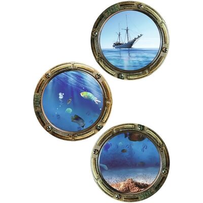 Sanders & Sanders Wandtattoo Unterwasserwelt Blau 42,5 x 65 cm 600316 Sanders & Sanders Wandtattoo Unterwasserwelt Blau 42,5 x 65 cm 600316