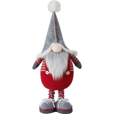 Stoff-Wichtel Pop-up 44 cm Rot-Grau Stoff-Wichtel Pop-up 44 cm Rot-Grau