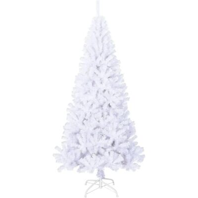 vidaXL Weißer Künstlicher Weihnachtsbaum - Dichte Zweige - 240cm - Weihnachtsbaum vidaXL Weißer Künstlicher Weihnachtsbaum - Dichte Zweige - 240cm - Weihnachtsbaum