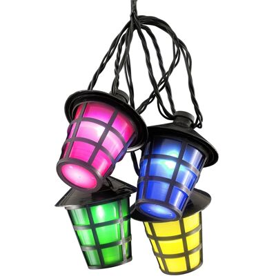 Konstsmide LED-Lichterkette Outdoor 20 Lampions Bunt Konstsmide LED-Lichterkette Outdoor 20 Lampions Bunt