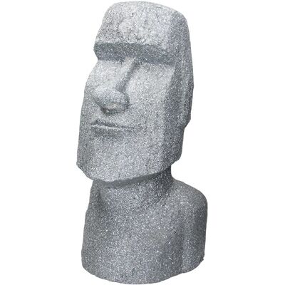 ECD Deutschland Moai Rapa Nui Statue - 56cm Resinstein-Dekor ECD Deutschland Moai Rapa Nui Statue - 56cm Resinstein-Dekor
