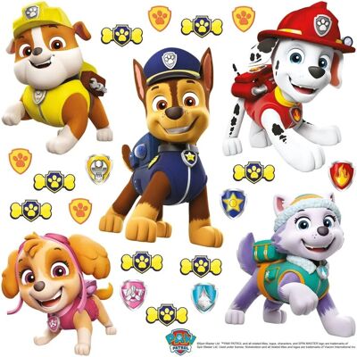 Sanders & Sanders Wandtattoo Paw Patrol Gelb Blau und Rot 30 x 30 cm 600240 Sanders & Sanders Wandtattoo Paw Patrol Gelb Blau und Rot 30 x 30 cm 600240